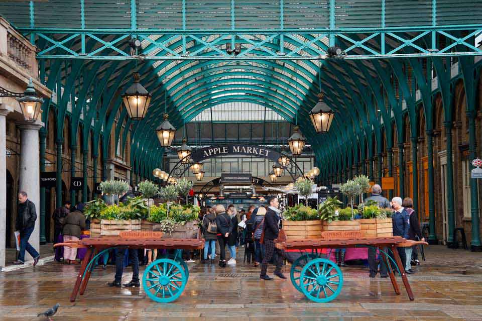 London typical market