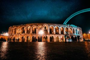 Travel in couple to Verona
