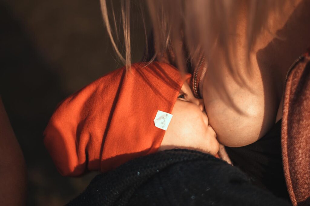 Breast massage helps breastfeeding