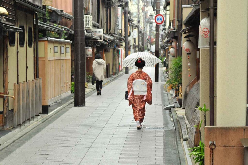 Geisha in Japan